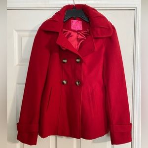 Juniors Red Coat